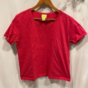 Y2k melon scoop neck soft quality cotton top Fresh